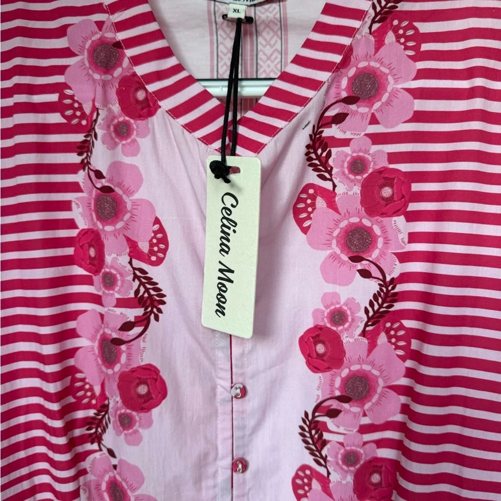 celina moon maxi dress XL nwt - Picture 4 of 10